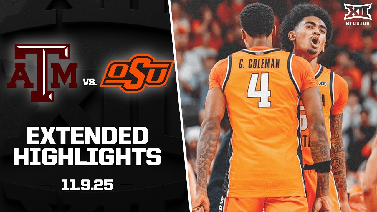 Texas A&M vs. Oklahoma State Highlights 🏀
