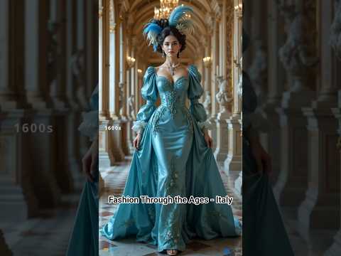 Fashion Through the Ages - Italian Women #fashion #fashionstyle #fashionthrowback #aiart