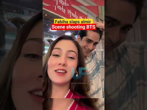 Fabiha slaps almir scene shooting | Meri Bahuein drama Episode 6 7 8 9 bts - Behind the scenes