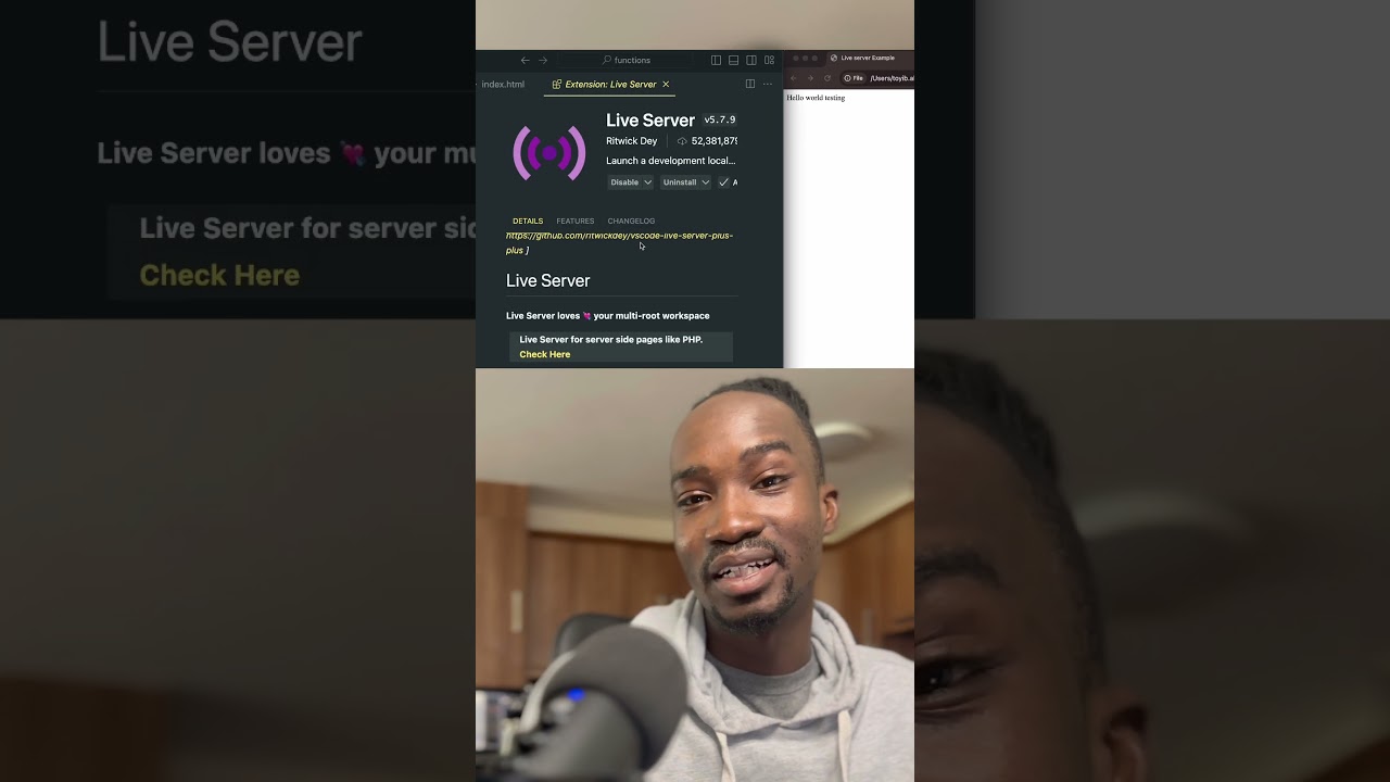 Boost Workflow with VSCode Live Server 🌐