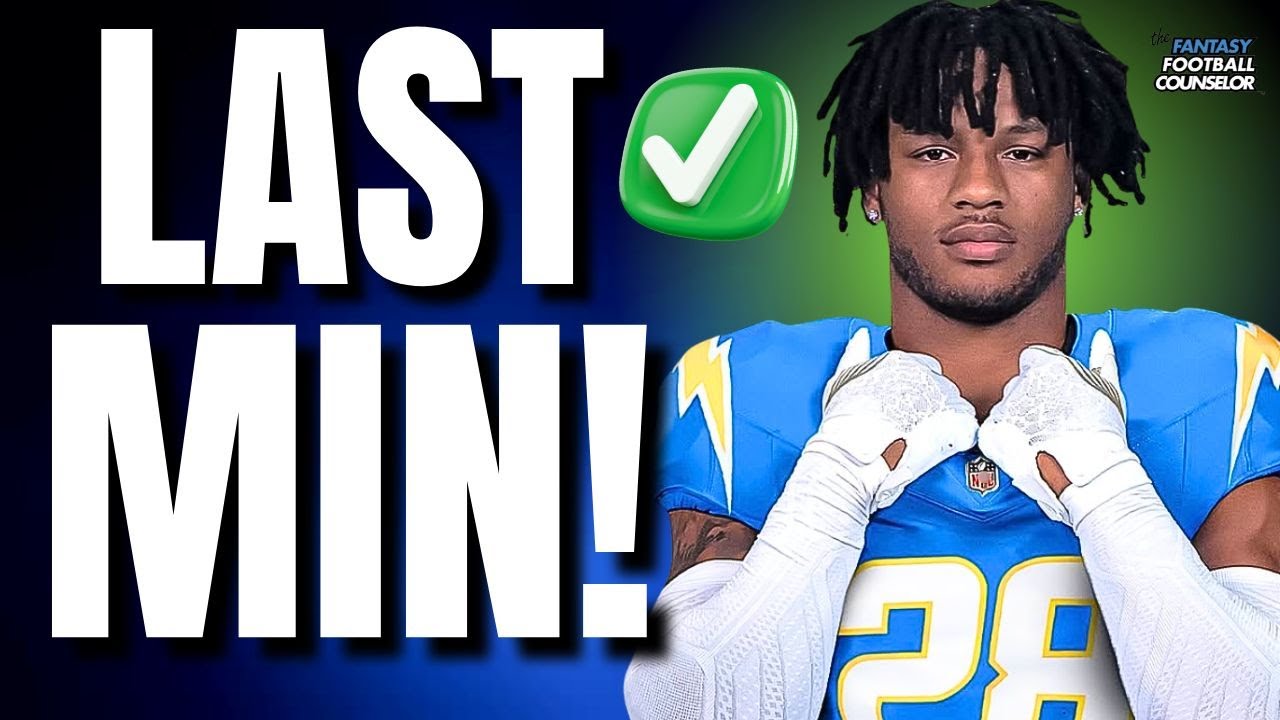 Last-Minute Fantasy Draft Tips 2025 🏈