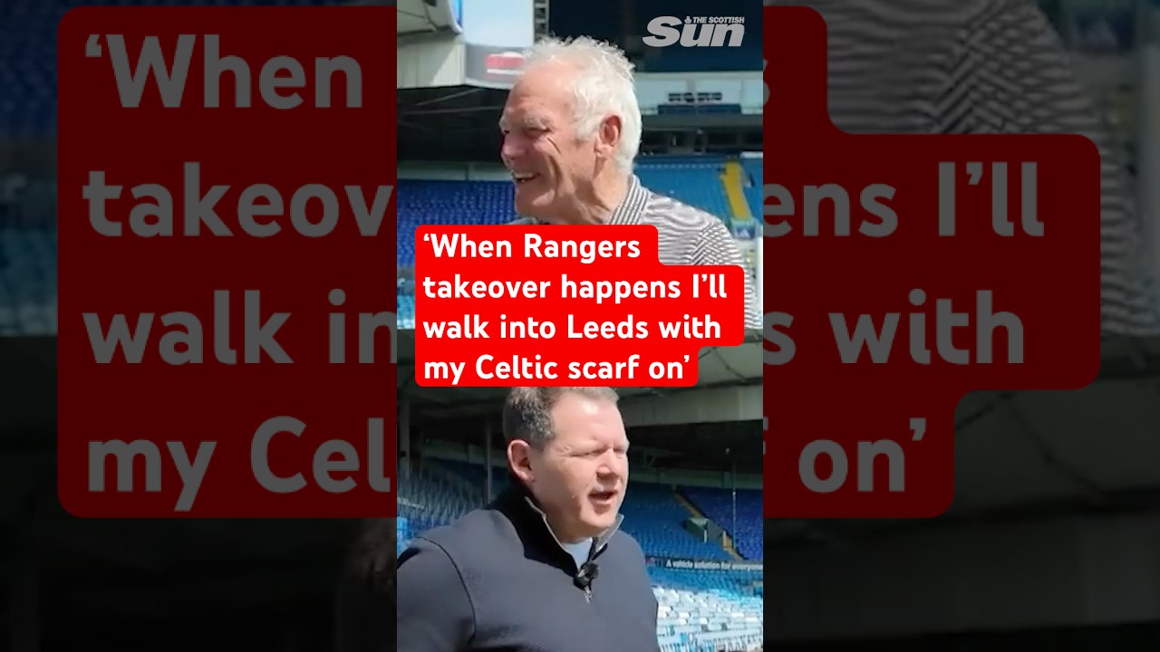 Rangers Takeover? Watch the Bold Moment When I Walk into Leeds with a Celtic Scarf! 🔥