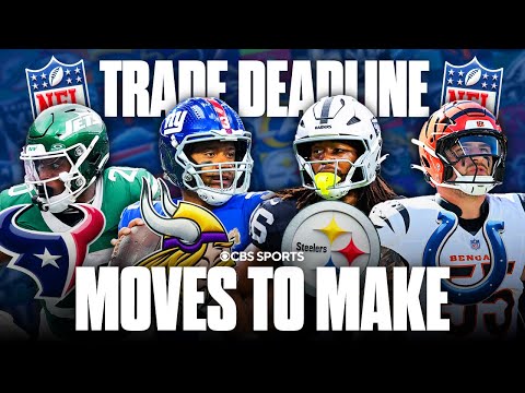 5 trades that SHOULD happen before the NFL Trade Deadline TUESDAY π | Russell Wilson to the Vikings?