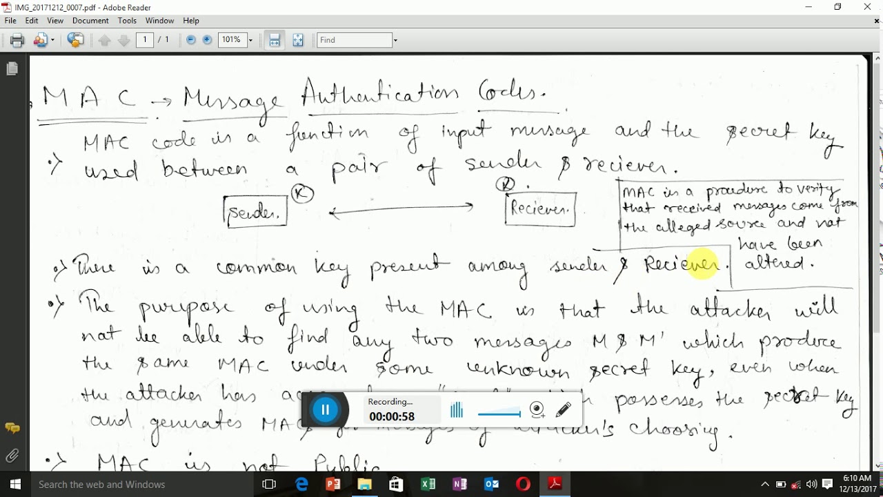 Understanding Message Authentication Code (MAC) in Cryptographic Network Systems