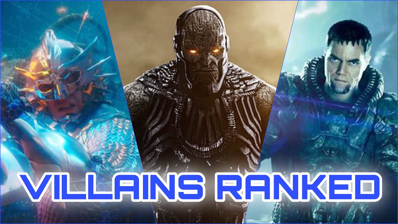 Ultimate DCEU Villain Ranking: Who Reigns Supreme? π₯