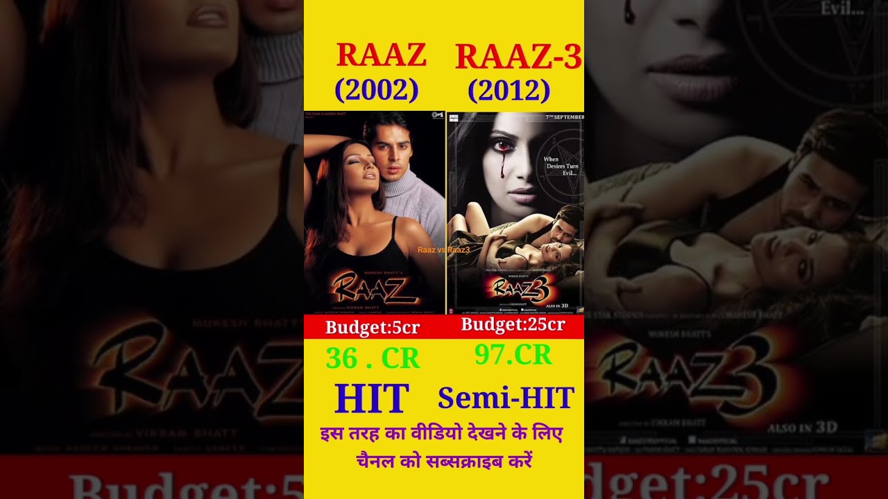 Raaz vs Raaz3: Short Viral Video 🎬