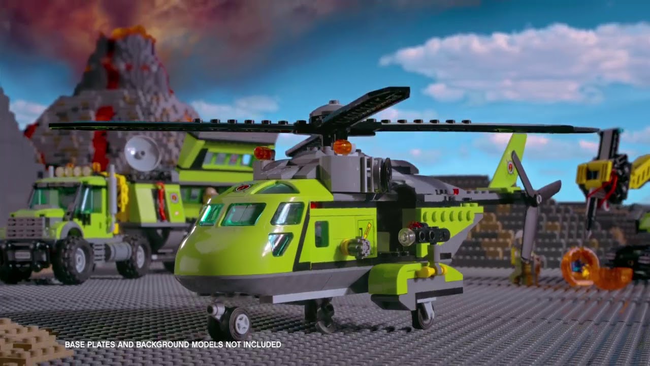 Lego City 2016 Volcano Explorers Commercial