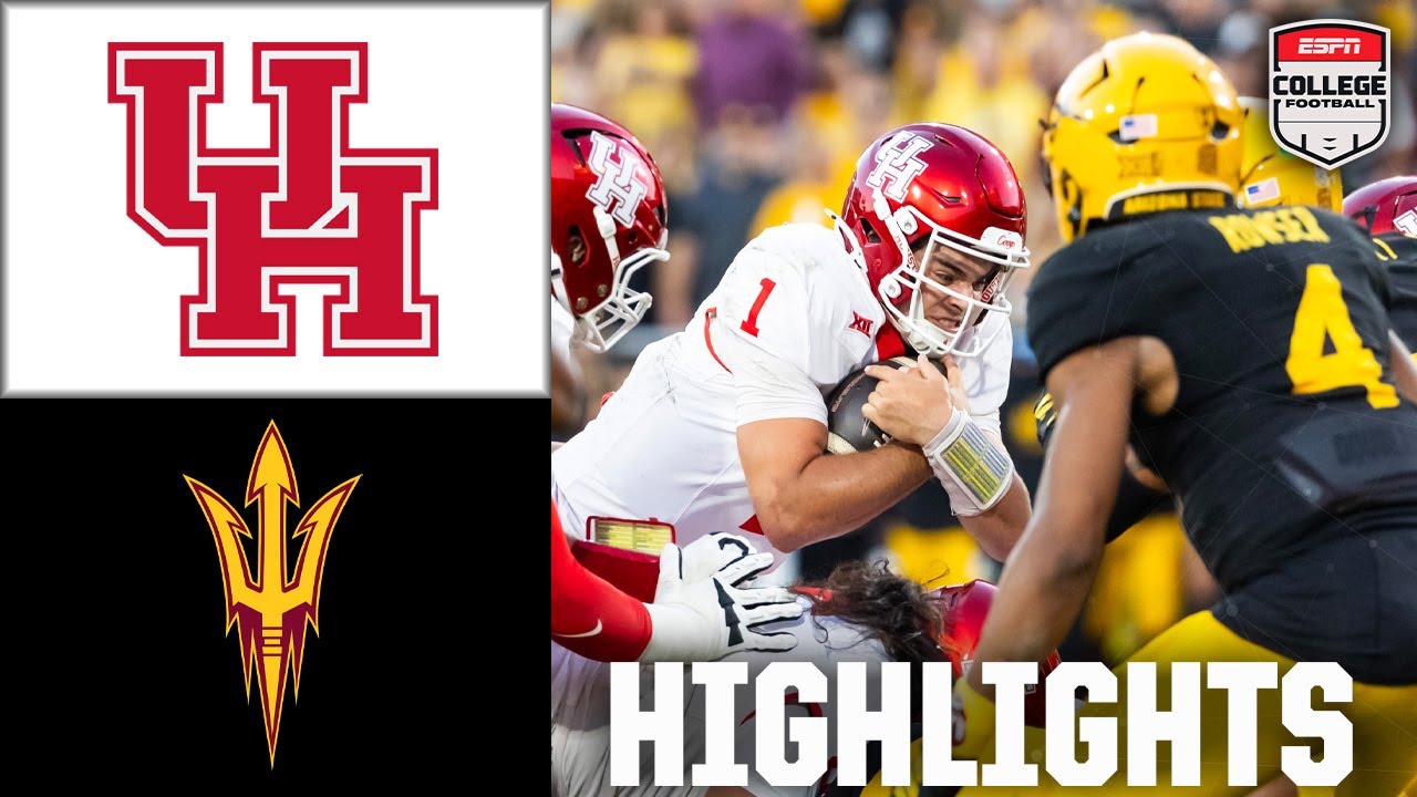 Houston Cougars Beat Arizona State 24-16 🏈