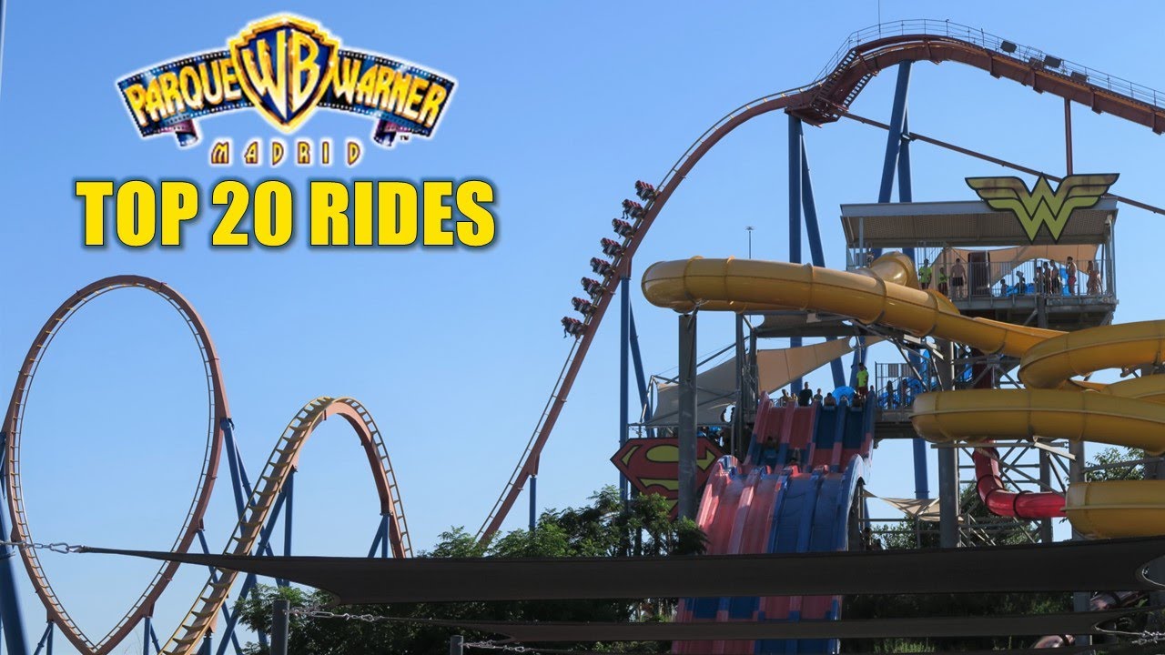 Top 20 Rides at Parque Warner Madrid 🎢