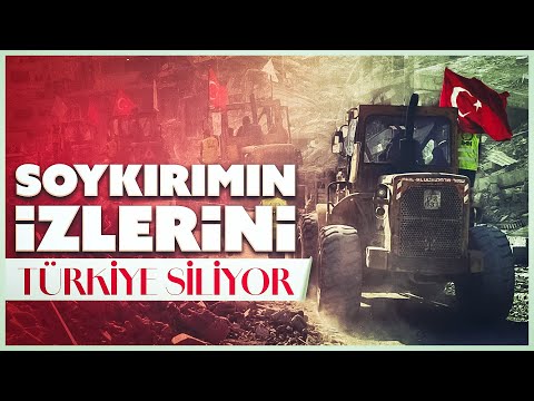 Gazze'de İsrail soykırımının izlerini Türkiye siliyor