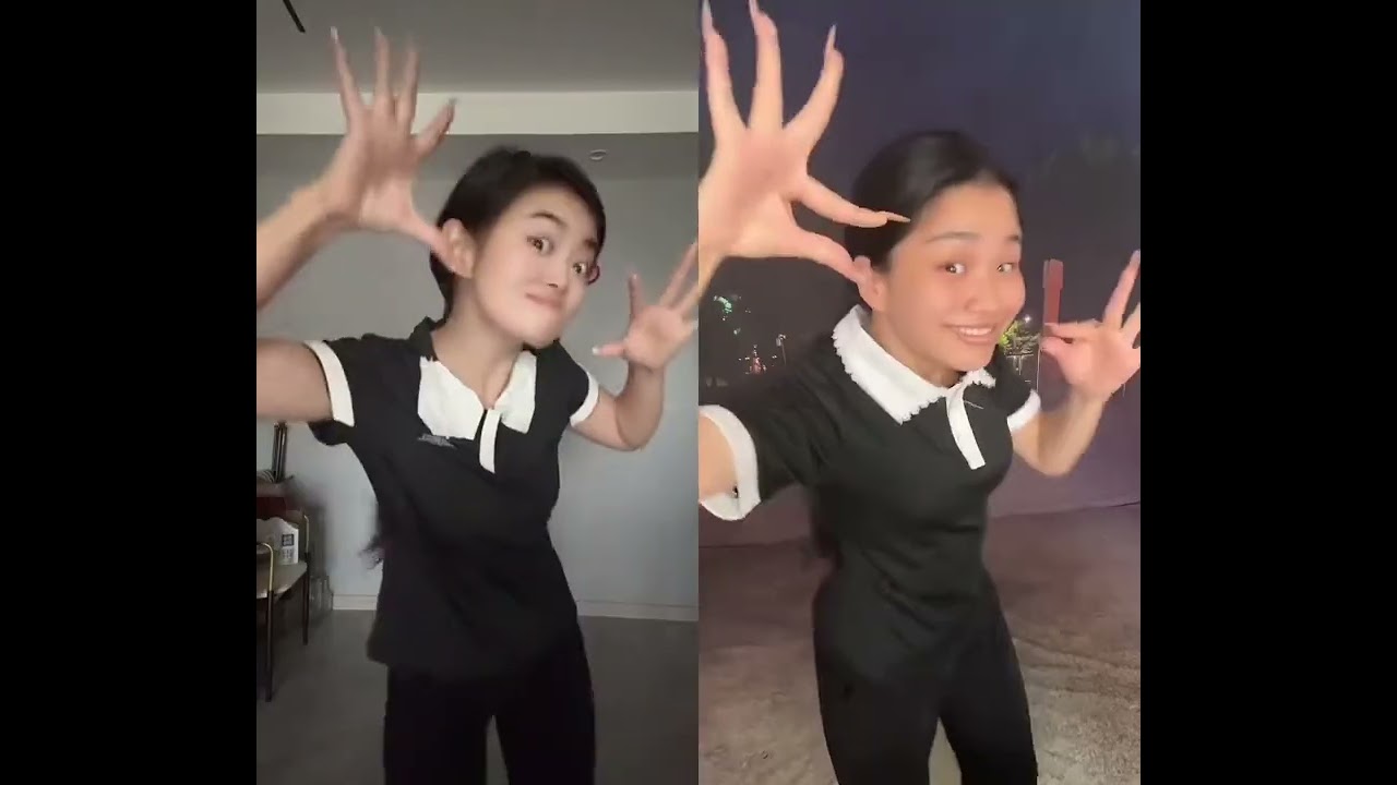 Fengbao & Fan's Viral Finger Dance Challenge: Original vs Imitation 🐦