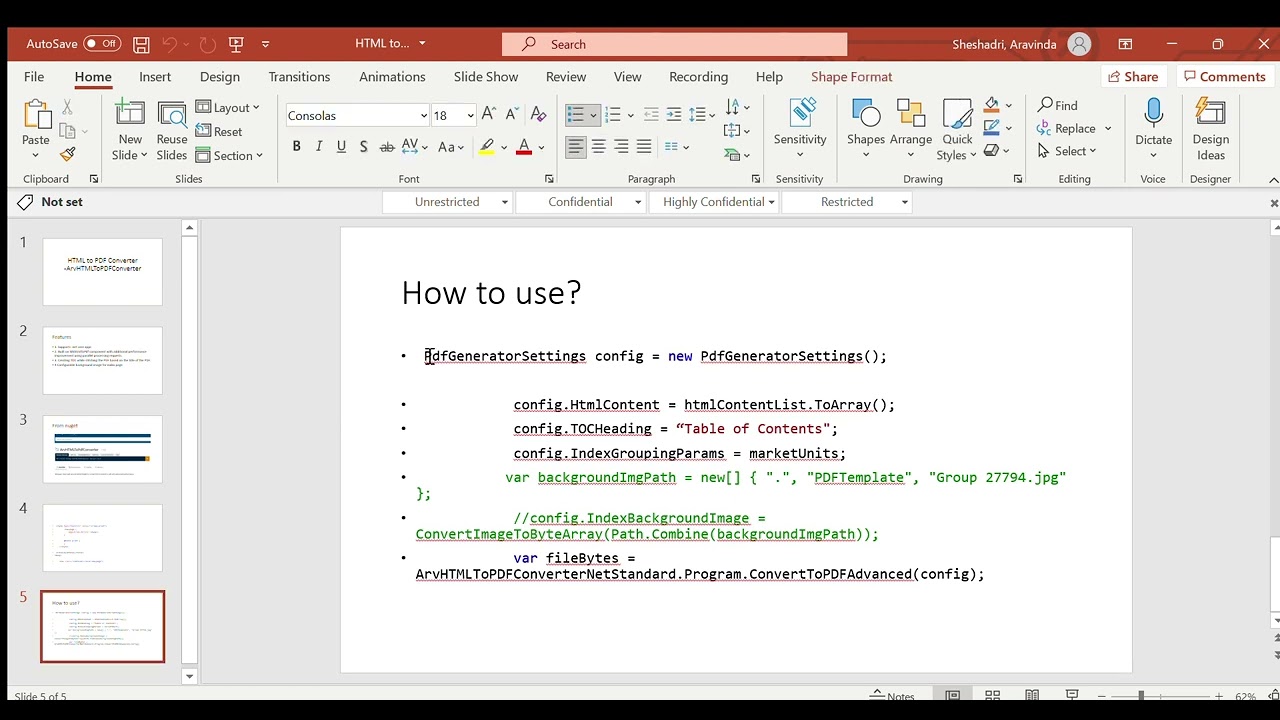 ArvHTMLToPdfConverter - High-Performance HTML to PDF Conversion Tool