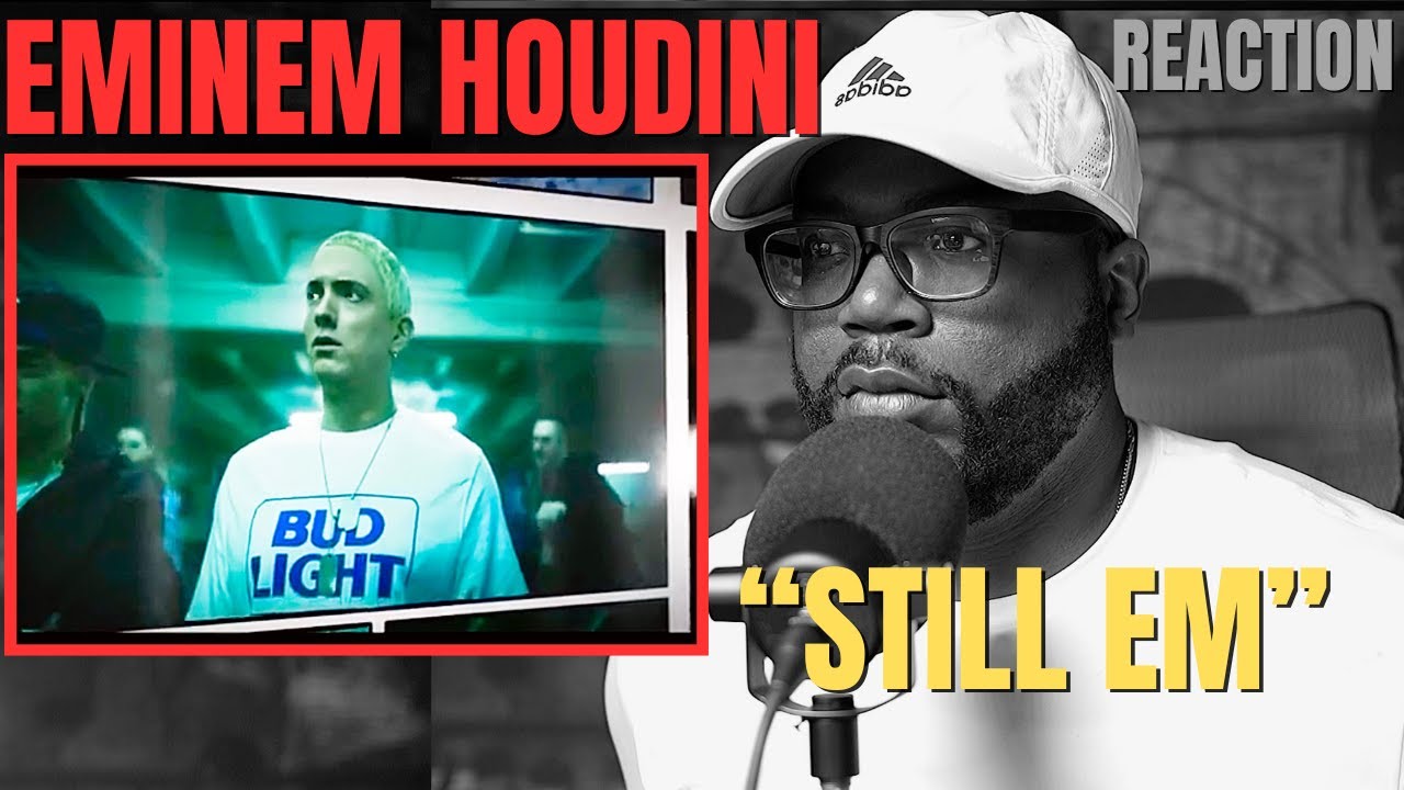 First Reaction to Eminem - Houdini π€