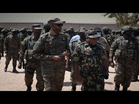 Rwanda's Kagame visits troops in Mozambique, confirms mission on course
