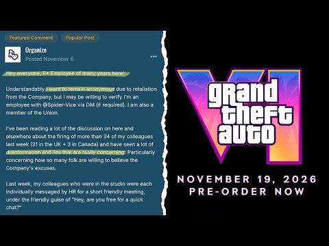 GTA 6 Release Date Just Got An INSANE UPDATE...Anonymous Rockstar Employee Speaks Out!