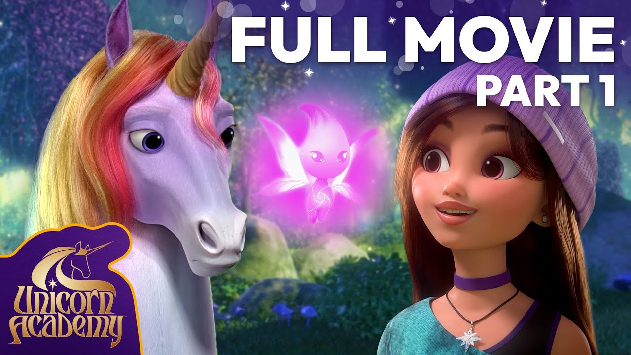 Unicorn Academy Full Movie Part 1 🦄 | Kids Cartoons