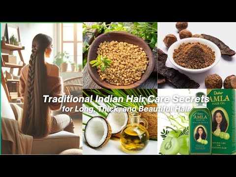 Indian Hair Care Secrets for Long, Thick Hair ✨