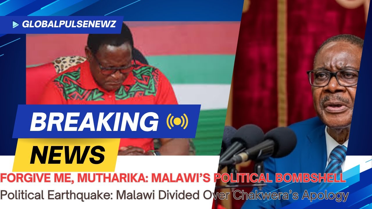 Malawi in Turmoil: Chakwera Pleads for Forgiveness from Mutharika ๐ฒ๐ผ