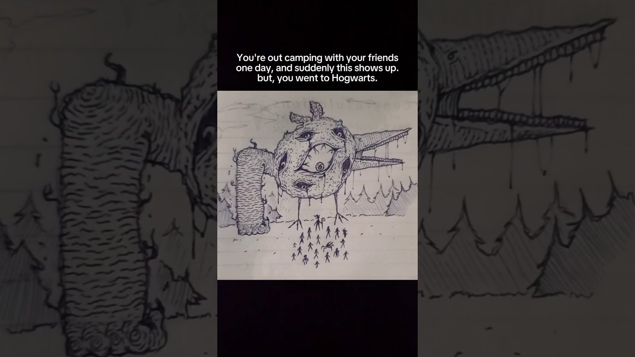 What Are You Doing Next? A Nostalgic and Creepy Art Inspired by Harry Potter and DnD