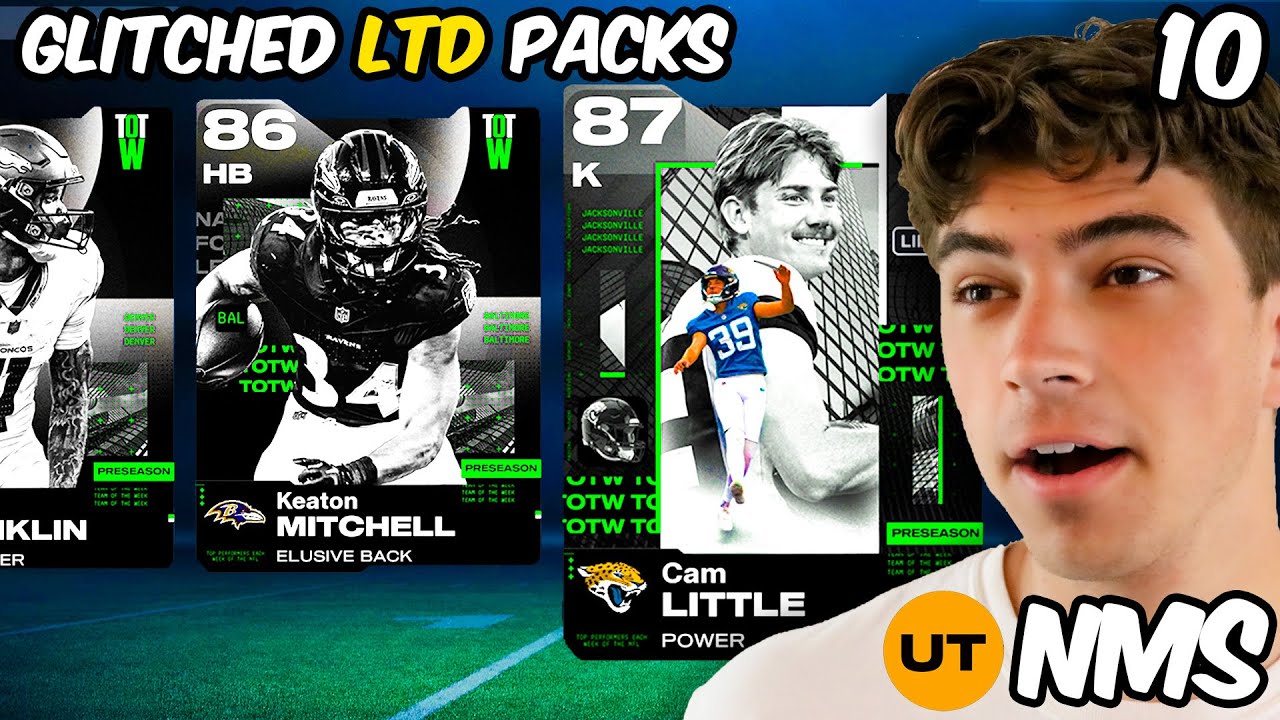 4x LTD Pulls & Glitched Packs! No Money Spent Madden 26 EP 10