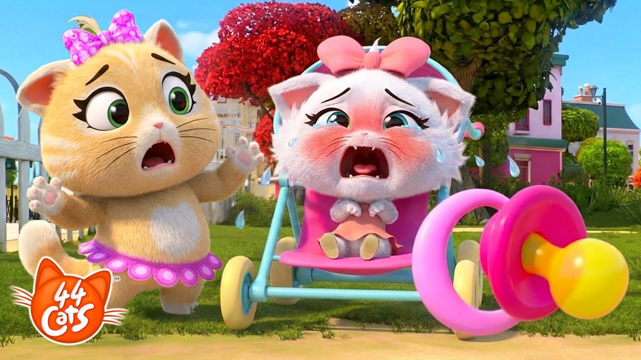 44 Cats | Kittens' Pacifier Mishap π