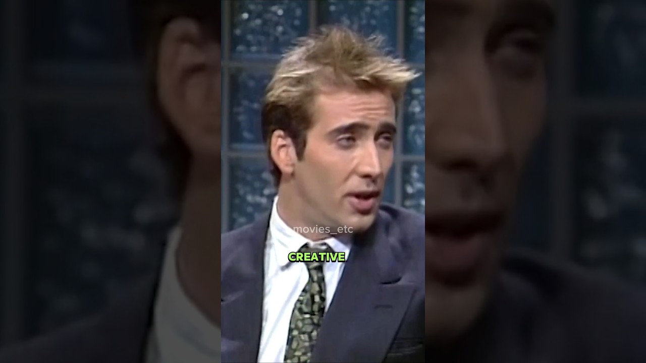 Young Nicolas Cage Predicts His Future Acting Style 🎬