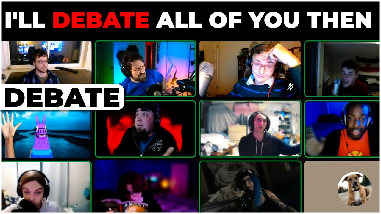 Destiny Faces Intense 1v9 Debate on Trans Sports Controversy 🗣️