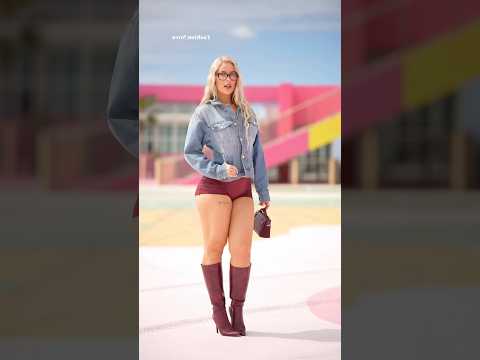 Denim & Burgundy never looked this bold 💥 #ootd #fashion