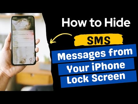 Hide SMS messages on Lock Screen in iPhone