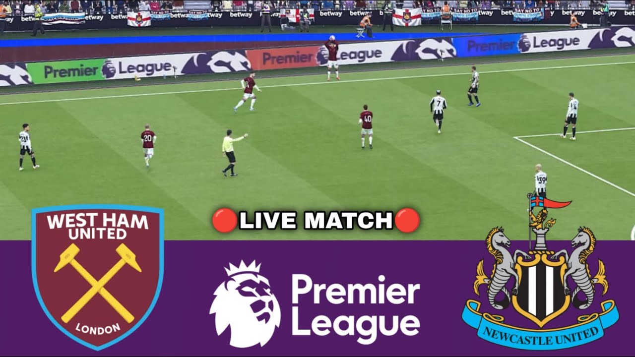 West Ham vs Newcastle LIVE EPL 2025/26 Simulation ⚽