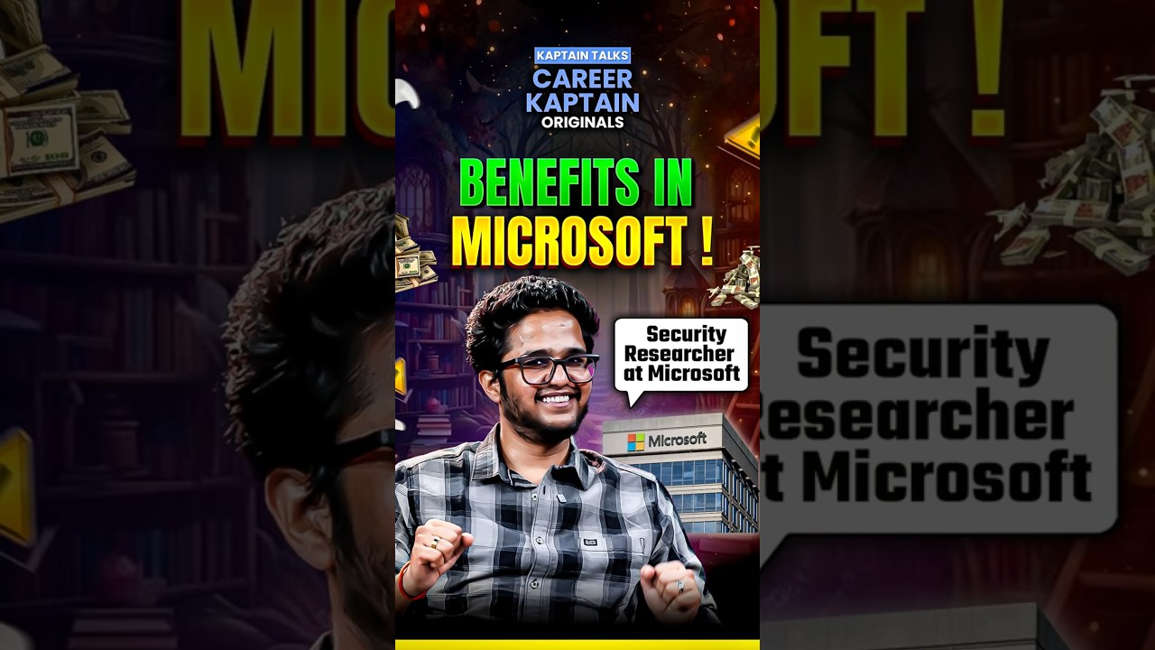 Top Benefits of Working at Microsoft | Career Tips with Kaptain 🎓