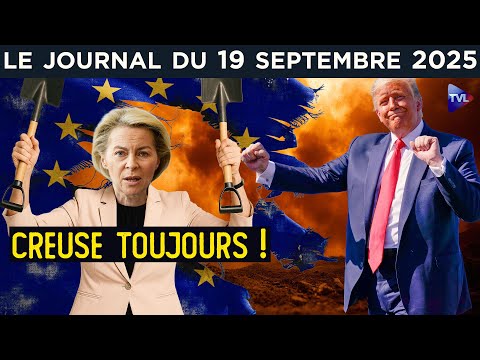 Ukraine : Trump met le coup de grĂące Ă lâEurope - JT du vendredi 19 septembre 2025