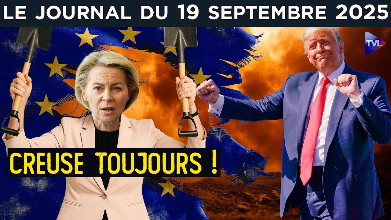 Ukraine : Trump affaiblit l’Europe encore davantage 🇪🇺 - JT du 19 septembre 2025