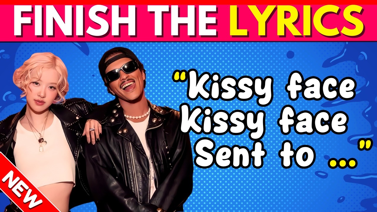 Finish the Lyrics: Top Songs (2020-2025) 🎶