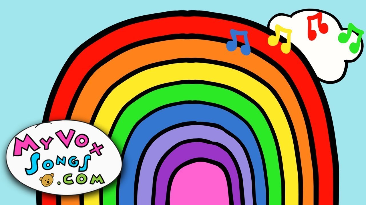 🌈 I Can Sing a Rainbow | Original Short Kids Song by MyVoxSongs (2009)