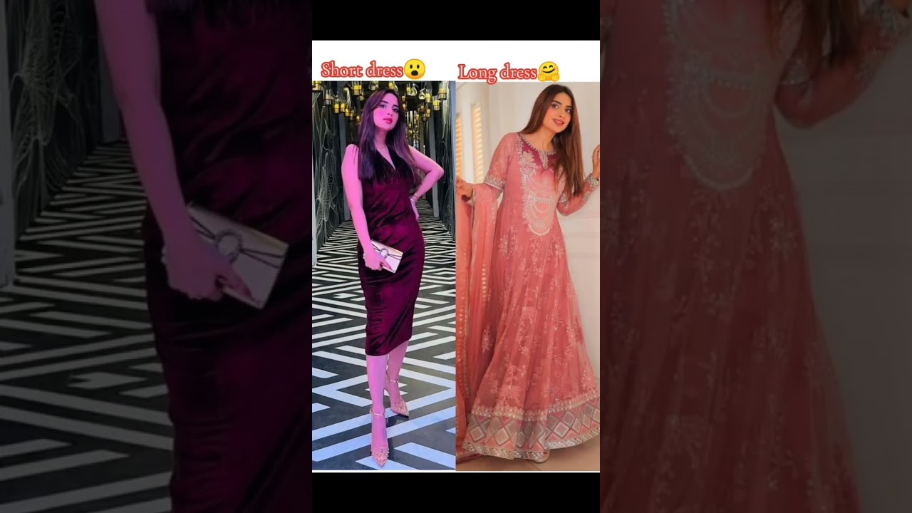 Pakistani Actress: Short vs. Long Dresses π