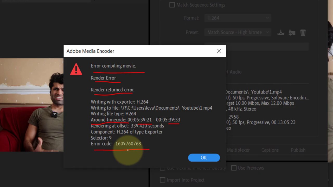 Fix Premiere Pro Movie Compile & Render Errors 🎬