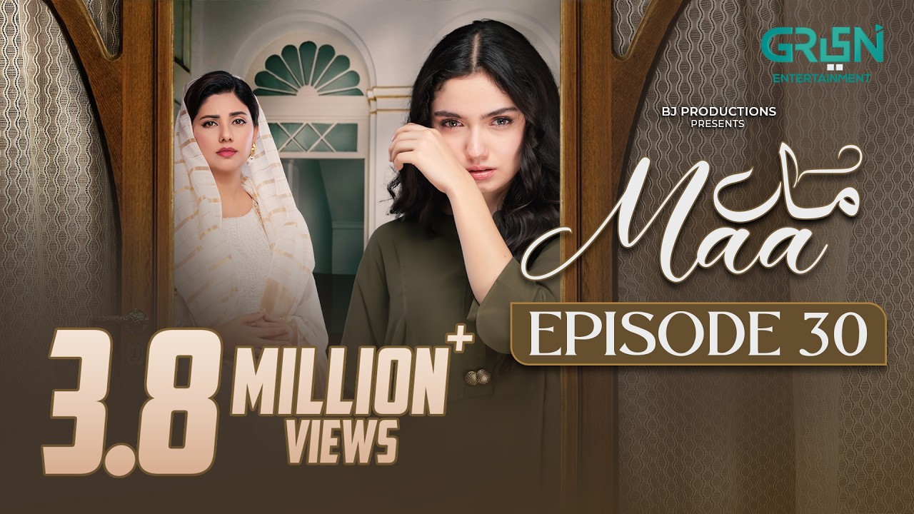 Maa Episode 30 (Subtitles) 3rd March 2026 | Aina Asif - Ahmed Rafique - Sunita Marshall | Green TV