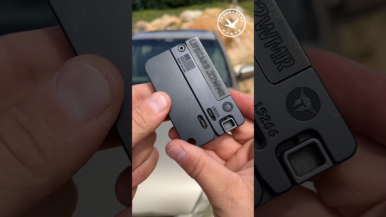 LifeCard Credit Card Pistol for Hunters 🎯