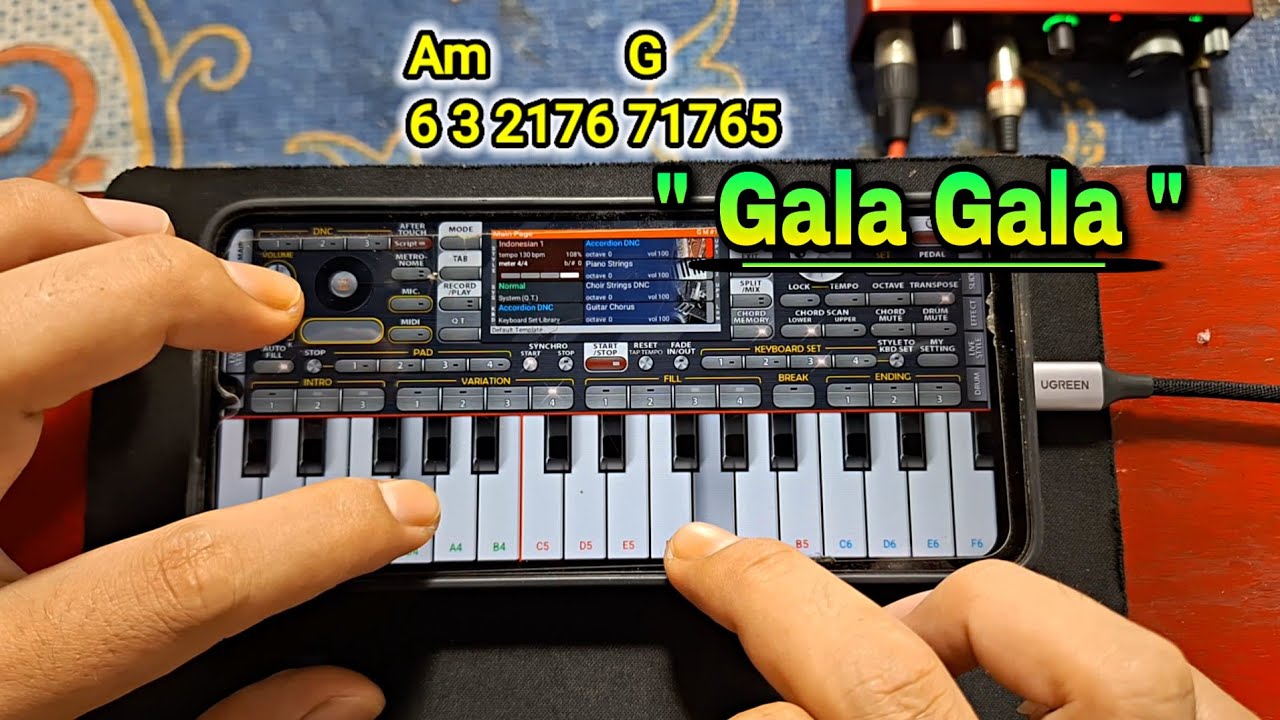 Tutorial ORG 24 'GALA GALA' untuk Pemula 🎹