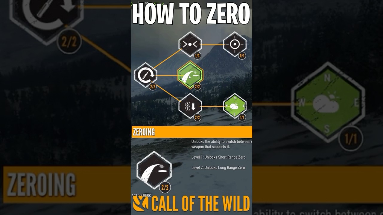Zero Any Scope in TheHunter Call of the Wild 🎯