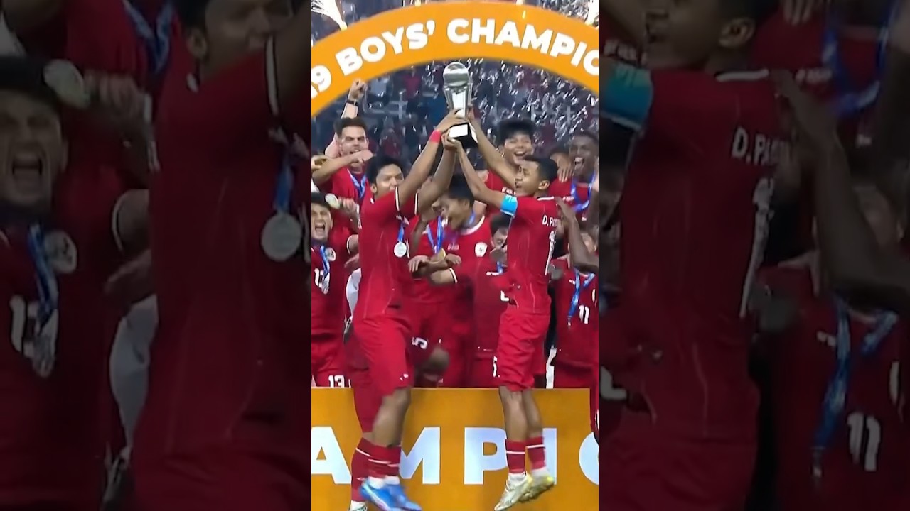 Indonesia Wins AFF U-19 Championship! 🇮🇩 Proud Garuda Team