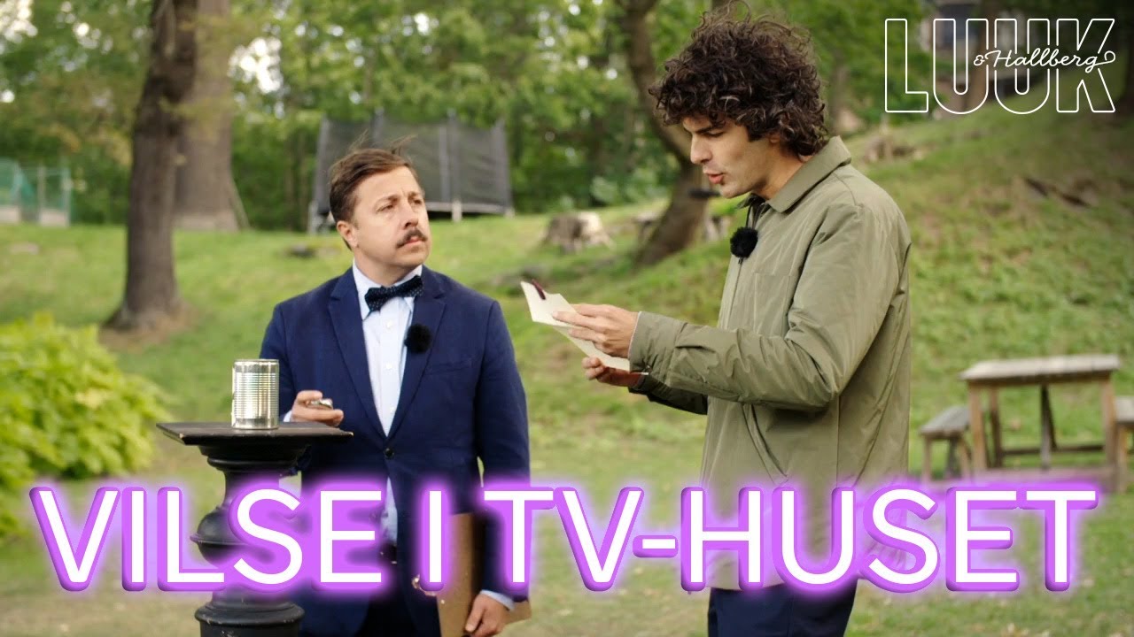 Vilse i TV-huset med Luuk & Hallberg – Hysteriska ögonblick och skratt 🎬