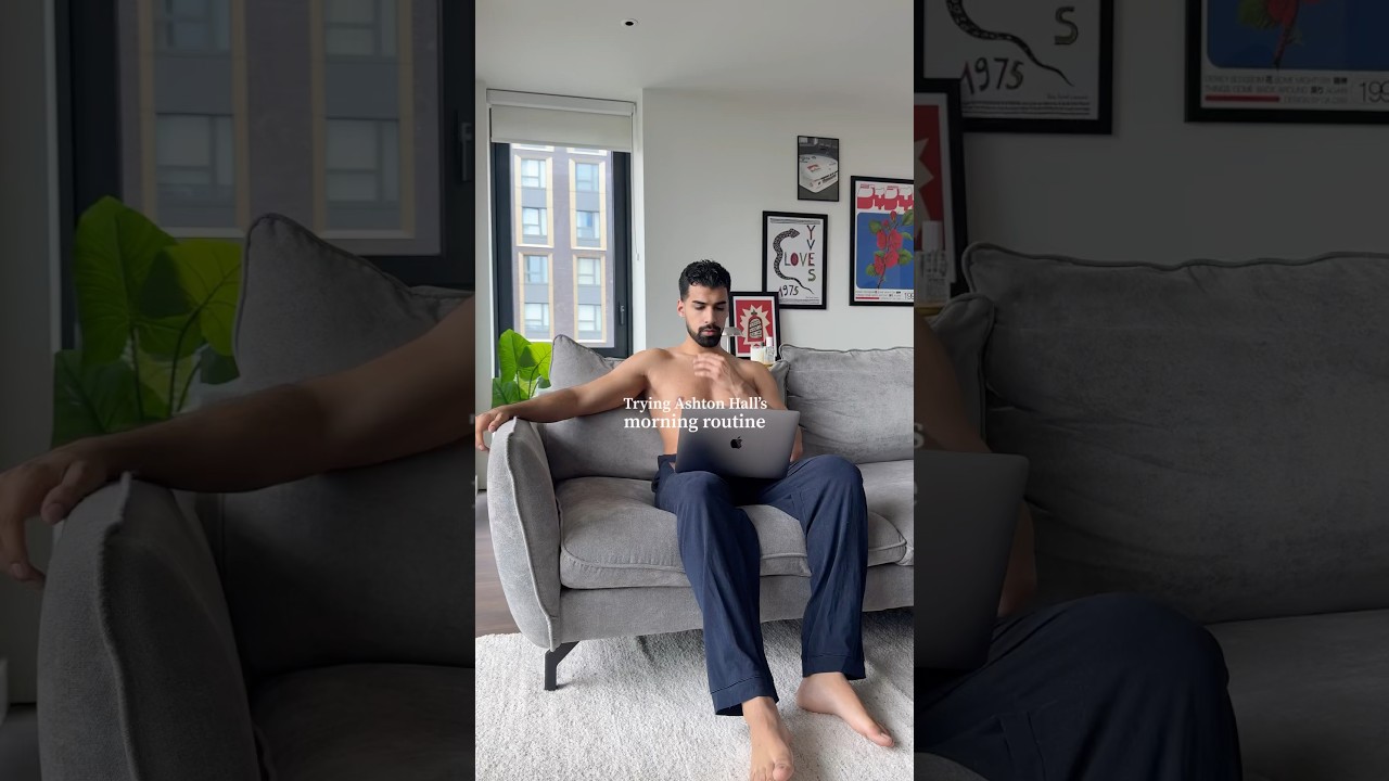 Ashton Hall’s Morning Self-Care Routine ☀️