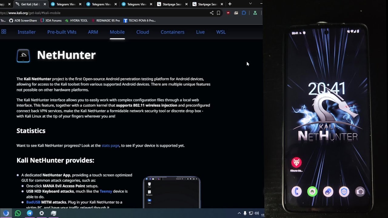 Kali NetHunter on Android β Complete Installation Guide for Poco X3 Pro
