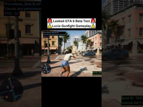 GTA 6 Gameplay – Leaked Footage | Lucia🔥🤯 #gta6