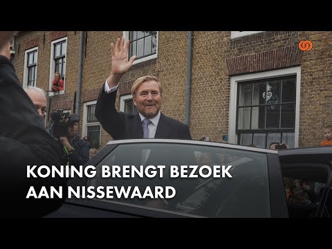 Koning Willem-Alexander op bezoek in de gemeente Nissewaard