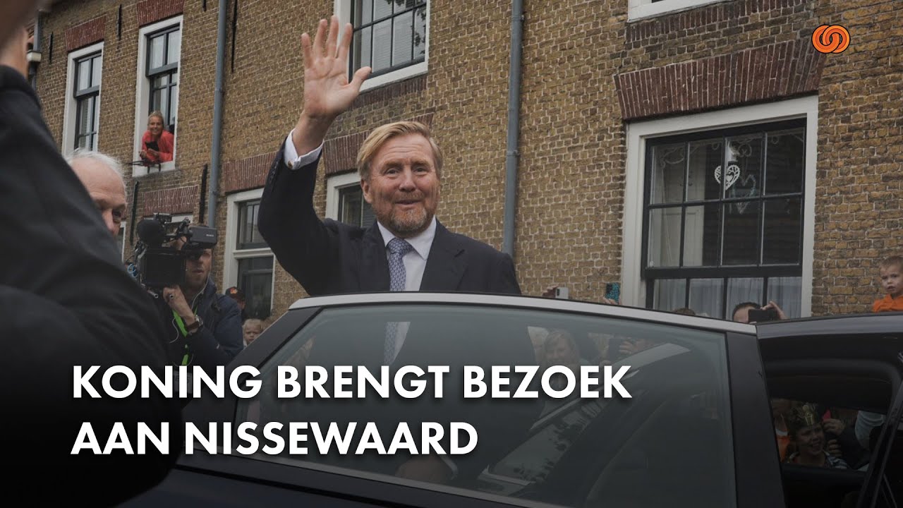 Koning Willem-Alexander Bezoekt Nissewaard 🇳🇱