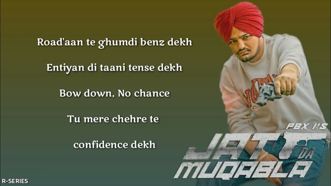 Jatt Da Muqabla Lyrics by Sidhu Moose Wala 🎶 | Full Song & Meaning