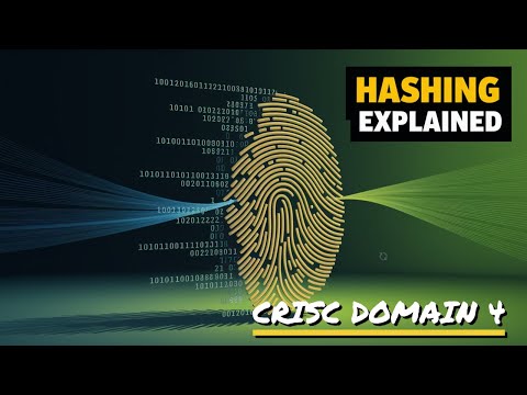 Asymmetric Algorithms & Hashing Explained Simply | CRISC Domain 4 | Secure Data & Digital Signatures